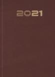 Opakowanie Terminarz 2021 B7 Mały Standard bordowy