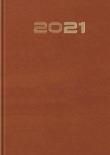 Opakowanie Terminarz 2021 Standard B6 brązowy