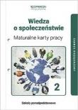 Okładka książki WOS LO 2 Maturalne karty pracy ZR OPERON