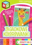 Okładka książki Zagadkowe kolorowanki nr 2