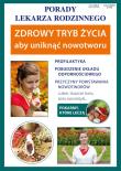 Zdrowy tryb życia aby uniknąć nowotworu. Autor: Szczepańska Sylwia. Dadada.pl Okładka książki Zdrowy tryb życia aby uniknąć nowotworu