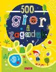 Okładka książki 500 gier i zagadek