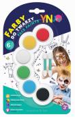 Opakowanie Farby do malowania twarzy YNJ 6 kolorów NOSTER