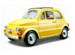 Opakowanie Fiat 500 F 1965 Yellow 1:24 BBURAGO