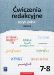 J.Polski SP 7-8 Ćwiczenia redakcyjne cz.2 WSiP. Autor: Beata Surdej, Andrzej Surdej. Dadada.pl Okładka książki J.Polski SP 7-8 Ćwiczenia redakcyjne cz.2 WSiP