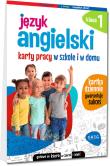 Język angielski. Karty pracy w szkole i w domu 1. Autor: Opracowanie zbiorowe. Dadada.pl Okładka książki Język angielski. Karty pracy w szkole i w domu 1