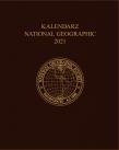 Kalendarz 2021 National Geographic Brązowy. Autor:   Praca zbiorowa. Dadada.pl Okładka książki Kalendarz 2021 National Geographic Brązowy