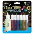 Opakowanie Klej Kidea świecący w ciemności i brokatowy KBSKA