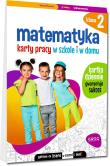 Matematyka SP 2 Karty pracy w szkole i w domu. Autor: Marta Kurdziel. Dadada.pl Okładka książki Matematyka SP 2 Karty pracy w szkole i w domu