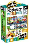 Opakowanie Montessori Pierwsze puzzle Miasto HEADU