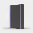 Opakowanie Notatnik B5 Pro L kropki szary/fioletowy