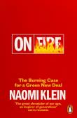 On Fire. Autor: Naomi Klein. Dadada.pl Okładka książki On Fire