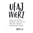 Opakowanie Podstawka korkowa - Ufaj i wierz