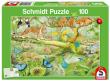 Opakowanie Puzzle 100 Zwierzęta w dżungli G3
