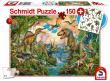 Opakowanie Puzzle 150 Dinozaury + tatuaże G3