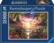 Opakowanie Puzzle 18000 Raj. Zachód słonca