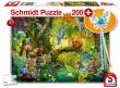 Opakowanie Puzzle 200 Leśne wróżki + różdżka G3