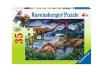 Opakowanie Puzzle 35 Plac zabaw dla dinozaurów