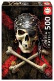 Opakowanie Puzzle 500 Czaszka piracka G3