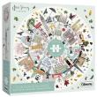 Opakowanie Puzzle 500 Londyńskie budynki (okrągłe) G3