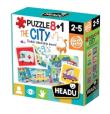 Opakowanie Puzzle 8+1 Miasto HEADU