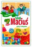 Smok Maciuś walczy z bałaganem. Autor: Iwona Czarkowska. Dadada.pl Okładka książki Smok Maciuś walczy z bałaganem