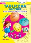 Tabliczka mnożenia z plakatem. Zabawy i ćwiczenia matematyczne. Autor: Piotr Sobotka, Sulima-Ławnik Iwona. Dadada.pl Okładka książki Tabliczka mnożenia z plakatem. Zabawy i ćwiczenia matematyczne