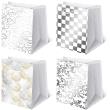 Opakowanie Torebki ozdobne T16 AVANTGARDE set 4 Białe