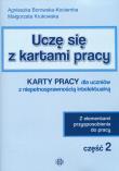Uczę się z kartami pracy cz.2 KP dla ucz. z niep.. Autor: Agnieszka Borowska-Kociemba, Małgorzata Krukowska. Dadada.pl Okładka książki Uczę się z kartami pracy cz.2 KP dla ucz. z niep.