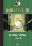 Wczesne sprawy Poirota. Autor: Agatha Christie. Dadada.pl Okładka książki Wczesne sprawy Poirota