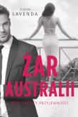 Żar Australii. Autor: Alexa Lavenda. Dadada.pl Okładka książki Żar Australii