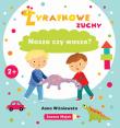 Żyrafkowe zuchy. Nasze czy wasze?. Autor: Joanna Myjak (ilustr.). Dadada.pl Okładka książki Żyrafkowe zuchy. Nasze czy wasze?