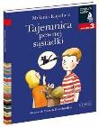 Czytam sobie - Tajemnica pewnej sąsiadki. Poziom 3. Autor: Melania Kapelusz. Dadada.pl Okładka książki Czytam sobie - Tajemnica pewnej sąsiadki. Poziom 3