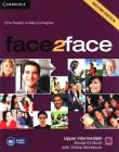 face2face Upper Intermediate Student's Book with Online Workbook. Autor: Redston Chris, Cunningham Gillie. Dadada.pl Okładka książki face2face Upper Intermediate Student's Book with Online Workbook