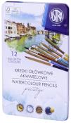 Opakowanie Kredki akwarelowe z drewna cedrowego Astra Prestige 12 kolorów