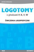 Okładka książki Logotomy z głoskami P,B,F,W