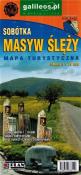Mapa turystyczna. Masyw Ślęży, Sobótka 1:25 000. Autor: Opracowanie zbiorowe. Dadada.pl Okładka książki Mapa turystyczna. Masyw Ślęży, Sobótka 1:25 000