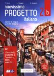 Nuovissimo Progetto italiano 2B Libro dello studente e Quaderno degli esercizi. Autor: L. Ruggieri, S. Magnelli. Dadada.pl Okładka książki Nuovissimo Progetto italiano 2B Libro dello studente e Quaderno degli esercizi