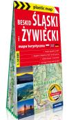 Plastic map Beskid Śląski i Żywiecki w.2020. Autor:   Praca zbiorowa. Dadada.pl Okładka książki Plastic map Beskid Śląski i Żywiecki w.2020
