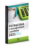 Potrącenia z wynagrodzeń i zasiłków 2021. Autor: Pigulski Mariusz. Dadada.pl Okładka książki Potrącenia z wynagrodzeń i zasiłków 2021