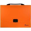 Opakowanie Teczka A4 z rączką 12 przegródek fluo pomarańczowa