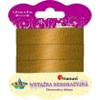 Opakowanie Wstążka metalizowana 15 mm x 4 m złota