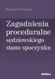 Okładka książki Zagadnienia proceduralne sędziowskiego stanu..