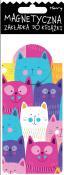 Opakowanie Zakładka magnetyczna Kolorowe Koty
