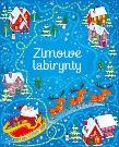 Zimowe labirynty. Autor: Sam Smith. Dadada.pl Okładka książki Zimowe labirynty