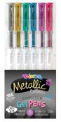 Opakowanie Długopisy Colorino Kids żelowe metallic 6 kolorów