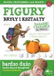 Okładka książki Figury bryły i kształty Zagadki i zadania na wesoło
