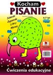 Kocham pisanie. Ćwiczenia edukacyjne 4-7 lat. Autor: Wileńska Agnieszka. Dadada.pl Okładka książki Kocham pisanie. Ćwiczenia edukacyjne 4-7 lat