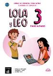 Lola y Leo 3 paso a paso zeszyt ćwiczeń. Autor: prca zbiorowa. Dadada.pl Okładka książki Lola y Leo 3 paso a paso zeszyt ćwiczeń