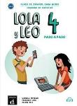 Lola y Leo 4 paso a paso zeszyt ćwiczeń. Autor:   Praca zbiorowa. Dadada.pl Okładka książki Lola y Leo 4 paso a paso zeszyt ćwiczeń